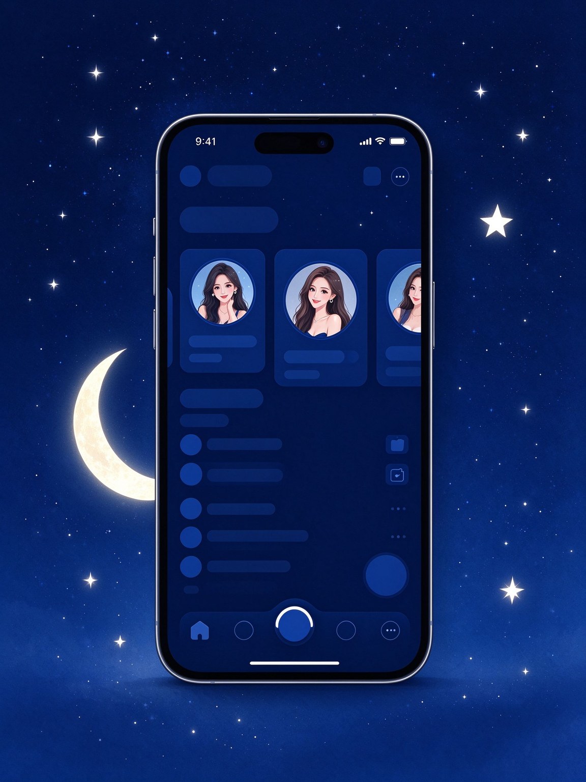 月夜直播app界面
